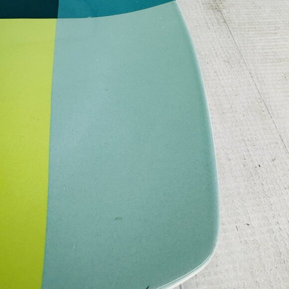 Home Target GREEN COLOR BLOCK Various Blue Blocks Square Stoneware Dinner Set 4 - Picture 15 of 16